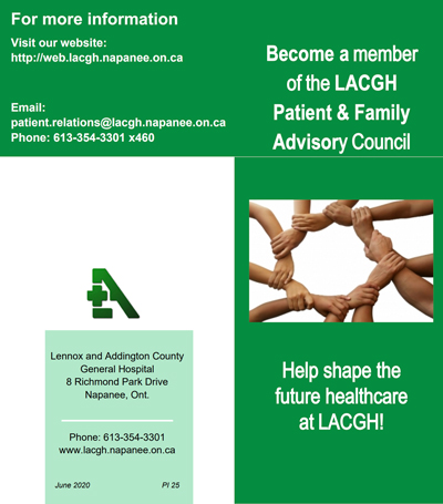 Become a member of the LACGH patient and family advisory council thumbnail image