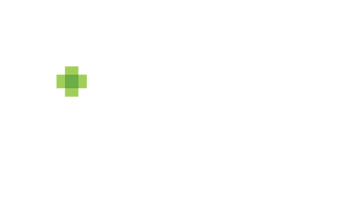 LACGH Logo with the Wording Lennox and Addington General Hospital Long Term Care Home. the text is green and is the logo which resembles an L and an A overlapping with a plus sign in the middle.